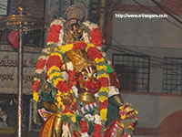 Srirangam Renganathar Kudhiri (Horse) Vaganam Photos