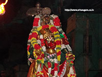 Srirangam Renganathar Kudhiri (Horse) Vaganam Photos
